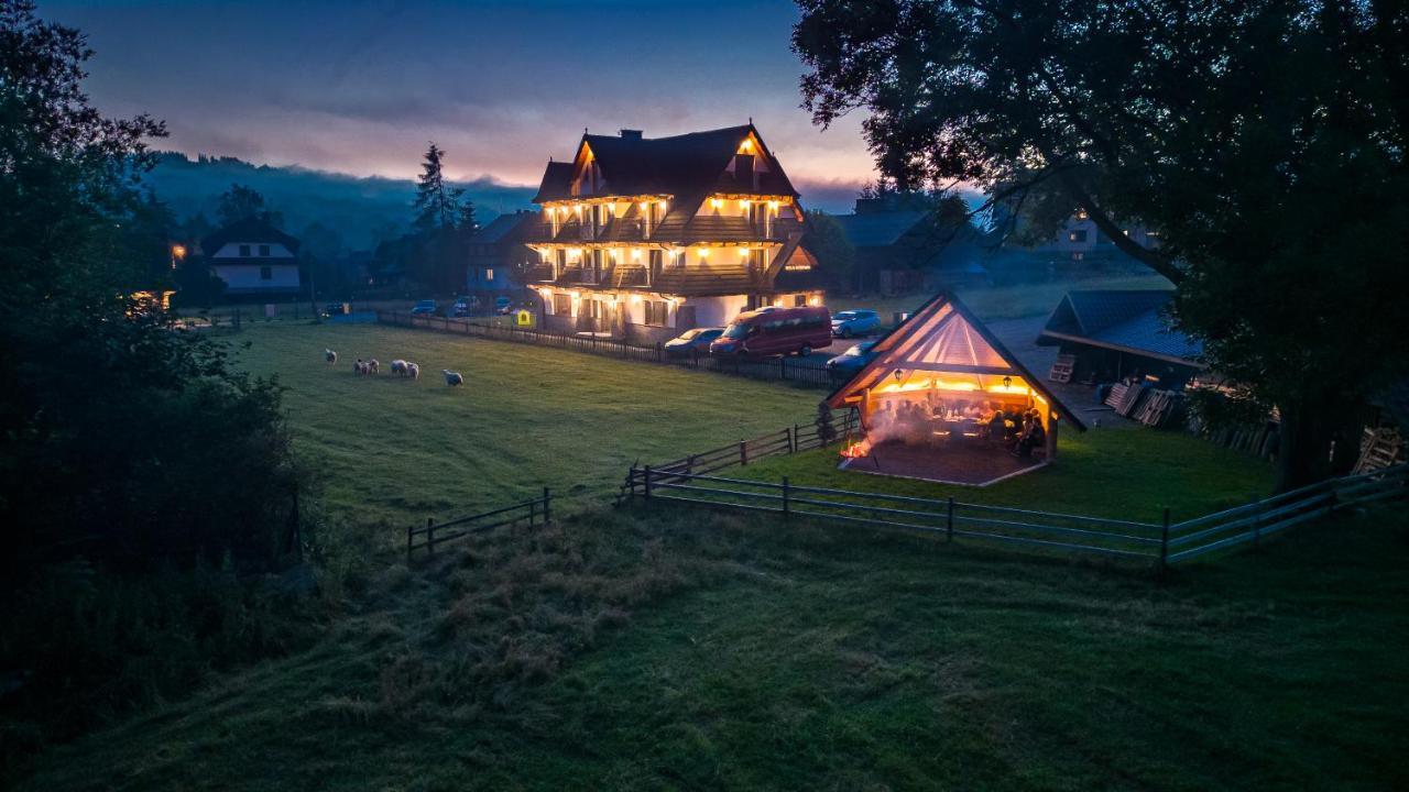 Willa Taterniok - Pokoje Z Widokiem Na Tatry Czarna Góra Exteriér fotografie